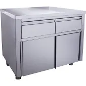 Saro Schiebetürenschrank mit 2 Schubladen, 1000X700mm