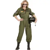 E-Carnavalskleding.nl Kampfjetpilotin