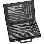 Kreator Krt012801 Multimaterialbohrer 17 Stücke