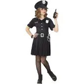 Widmann POLIZISTIN (Kleid, Gürtel, Mütze), 128 cm / 5-7 Years