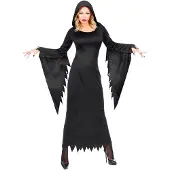 Widmann DUNKLE KÖNIGIN (Kleid mit Kapuze), M