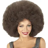 Finidi Top Quality KAFFEEBRAUNE RIESEN AFRO PERÜCKE in Polybag
