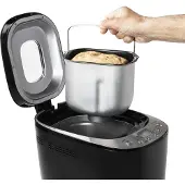 Bestron ABM3000B, 900 g, Startzeitvorwahl, Bullauge, Timer, Variable einstellbare Krustenbräunung, Warmhaltefunktion