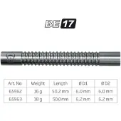 Bull's BE-17 Soft Dart Barrel, 18 Gr. / Inhalt 1 Stück