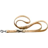 Ferplast Hundeschnur 120-200 x 1,2 cm Leder beige