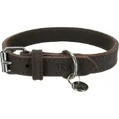 Trixie Rustic Oiled Leather 30 Mm Collar Braun 48-56 cm