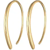 Elli Ohrringe 925 Sterling Silber Geo in Gold | Gr.: onesize