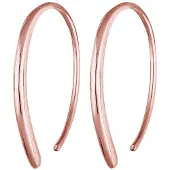 Elli Ohrringe 925 Sterling Silber Geo in Rosegold | Gr.: onesize
