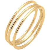 Elli Ring Wickelring Filigran Blogger Trend 925 Silber Elli Gold