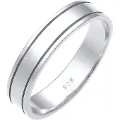 Elli Ring Paarring Bandring Trauring Hochzeit 925 Silber Elli Premium Silber