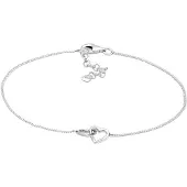 Elli Armband Herz Heart Verschlungen 925 Sterling Silber Elli Silber