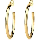 Elli Ohrringe Creolen Basic 925 Silber Elli Gold