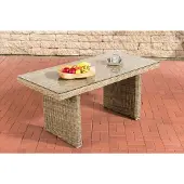 CLP Esstisch La Gomera 160 Klarglas