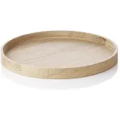 Applicata - Luna tray Serviertablett, ∅ 28 cm, Eiche