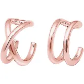 Elli Ohrringe Basic Trend Set Earcuff Klemme Minimal 925 Silber Elli Rosegold