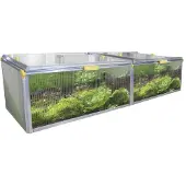 Juwel Frühbeet Biostar Protect 2000 inkl. Schädlingsschutz 200 x 76,5 x 52/44 cm