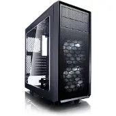 Fractal Focus G, Midi Tower, PC, Schwarz, ATX, ITX, micro ATX, Gaming, Weiß