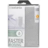 Brabantia Brabantia-Bezug E 135 x 49 cm Metallic Bügelbrettbezug