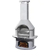 Buschbeck Gartengrillkamin Kreta II weiß 90073.000