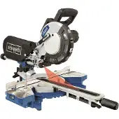 Scheppach Kapp- und Gehrungssäge HM216 inkl. 2.Sägeblatt | Ø216mm | Schnitthöhe 65mm / 340mm Schnittlänge | 2000W | Laser & LED | Drehtisch | Kappsäge