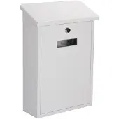 Perel Briefkasten Rio White (wit)