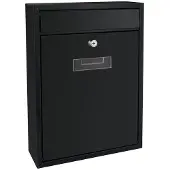 Toolland Briefkasten Ibiza Schwarz (zwart)