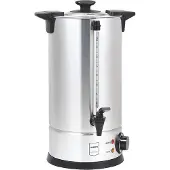 Metro Professional Wasserkocher / Glühweinspender GWB1010, Edelstahl, 10 L, 1300 W, 65 Tassen, mit Wasserstandsanzeige, silber