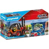 Playmobil City Action 70772 Gabelstapler mit Fracht