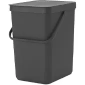 Brabantia Sort & Go Abfallbehälter 25l Grau