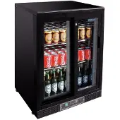 ProChef Polar Serie G Barkühlschrank 140L, schwarz