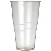 Plastico eGreen Einweggläser 57cl bis zum Füllstrich (1000 Stück)