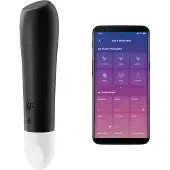 Satisfyer Ultra Power Bullet 2 - wasserdichter Vibrator (schwarz)