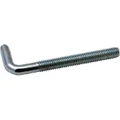 Gebuvolco Winkelhaken mit metrischem Gewinde - Stahl verzinkt-blau - 4x40 mm