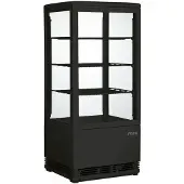 Saro Kühlvitrine Modell SC 80 schwarz