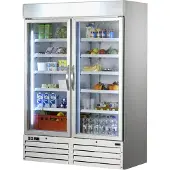 Saro G 920, Merchandiser Kühlschrank, Freistehend, Grau, Stahl, Nebeneinander, 1078 l
