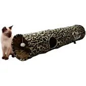 Flamingo Leopard Katzentunnel