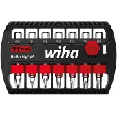 Wiha SB7946-TY904 7-teiliges BitBuddy Bit Set TY-Bit - 49mm