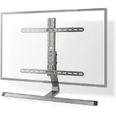 Nedis Vollbeweglicher TV-Ständer - 37 - 75 " - maximal unterstützes Bildschirmgewicht: 40 kg - kippbar - drehbar - Einstellbare voreingestellte Höhen - Aluminium / Stahl - Grau