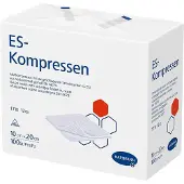 Hartmann Es-Kompressen unsteril 10x20 cm 12fach 100 St Kompressen