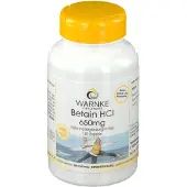 WARNKE Betain Hcl 650 mg Kapseln