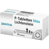 Zentiva P Tabletten weiß 7 mm Teilk. 50 St
