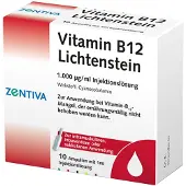 Zentiva Vitamin B12 1.000 µg Lichtenstein Ampullen 100x1 ml