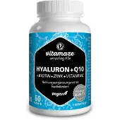 Vitamaze Hyaluronsäure 200 mg hochdos.+Coenzym Q10 vegan 60 St Kapseln