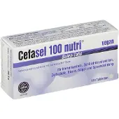 Cefak KG Cefasel 100 nutri Selen-Tabs Tabletten, 100 St. Tabletten