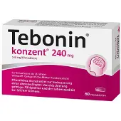 Dr. Willmar Schwabe GmbH & Co. KG Tebonin Konzent 240mg Filmtabletten (60 Stk.)