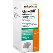 Ginkobil -ratiopharm Tropfen 40 mg 100 ml