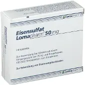 Lomapharm Eisensulfat 50 mg Filmtabletten 100 St