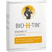 BIO-H-TIN Vitamin H 5 mg für 2 Monate Tabletten 30 St