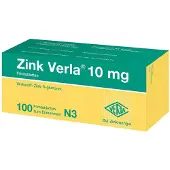 Verla-Pharm Arzneimittel GmbH & Co. KG ZINK Verla 10 mg Filmtabletten 100 St