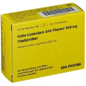 AAA - Pharma Alpha Liponsäure AAA- Pharma 600 mg Film 30 St
